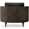 Buy Design Armchair - Velvet Upholstery - Nagar Taupe 60687 home delivery