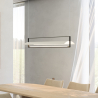 Buy Pendant Lamp Horizontal LED Bar - Gress Black 61233 in the Europe