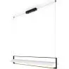 Buy Pendant Lamp Horizontal LED Bar - Gress Black 61233 - prices