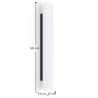 Buy Wall Sconce Horizontal LED Bar Lamp - Starey White 61236 - prices