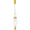 Buy Design Pendant Lamp - LED - Loraina Gold 61253 with a guarantee