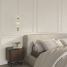 Buy Design Pendant Lamp - LED - Loraina Gold 61253 - prices