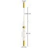 Buy Design Pendant Lamp - LED - Loraina Gold 61253 - in the EU