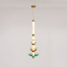 Buy Crystal Pendant Lamp - LED - Greya Blue 61254 in the Europe