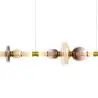 Buy Crystal Pendant Lamp - LED - Banton 120 CM Multicolour 61256 with a guarantee