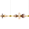 Buy Crystal Pendant Lamp - LED - Banton 120 CM Multicolour 61256 - in the EU
