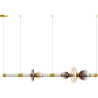 Buy Crystal Pendant Lamp - LED - Banton 120 CM Multicolour 61256 home delivery