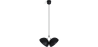 Buy Pendant Lamp - 2 LED Spots - Binal Black 61257 - in the EU