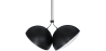 Buy Pendant Lamp - 2 LED Spots - Binal Black 61257 - in the EU