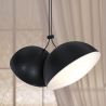 Buy Pendant Lamp - 2 LED Spots - Binal Black 61257 - prices