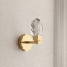 Buy Golden Wall Sconce - Petra Gold 61258 - in the EU