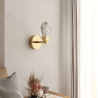 Buy Golden Wall Sconce - Petra Gold 61258 in the Europe