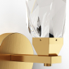 Buy Golden Wall Sconce - Petra Gold 61258 - prices