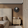 Buy Wall Sconce Lamp - Modern Design - Gurio Black 61262 in the Europe