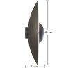 Buy Wall Sconce Lamp - Modern Design-  Luna Black 61264 - in the EU