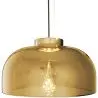 Buy Crystal Pendant Lamp - Modern Design - Monai Amber 61266 in the Europe