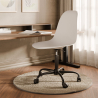 Buy Office Chair with Armrests - Wheeled Desk Chair - Black Brielle Frame Black 61268 - prices