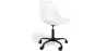 Buy Swivel Office Chair Tulip with Wheels - Black Frame White 61270 with a guarantee