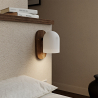 Buy Wooden and Metal Wall Sconce - Lura Brown 61274 in the Europe