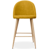 Buy Fabric Upholstered Stool - Scandinavian Design - 66cm - Bennett Yellow 61276 at MyFaktory