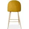 Buy Fabric Upholstered Stool - Scandinavian Design - 66cm - Bennett Yellow 61276 - in the EU