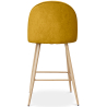 Buy Fabric Upholstered Stool - Scandinavian Design - 63cm  - Bennett Yellow 61276 - in the EU