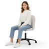 Buy Upholstered Office Chair - Velvet - Bennet Beige 61272 at MyFaktory