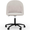 Buy Upholstered Office Chair - Velvet - Bennet Beige 61272 - in the EU