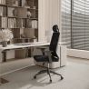 Buy Ergonomic Office Chair with Wheels and Armrests - Retor Black 61279 - in the EU