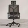 Buy Ergonomic Office Chair with Wheels and Armrests - Retor Black 61279 - in the EU