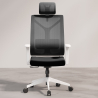 Buy Ergonomic Office Chair with Wheels and Armrests - Sembra Black 61280 - in the EU