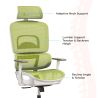 Buy Ergonomic Office Chair with Wheels and Armrests - Techas Green 61281 in the Europe
