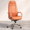 Buy Ergonomic Office Chair with Wheels and Armrests - Studio Brown 61282 - prices