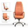 Buy Ergonomic Office Chair with Wheels and Armrests - Studio Brown 61282 in the Europe