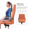 Buy Ergonomic Office Chair with Wheels and Armrests - Studio Brown 61282 home delivery