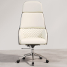 Buy Ergonomic Office Chair with Wheels and Armrests - Vista White 61283 - in the EU