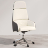Buy Ergonomic Office Chair with Wheels and Armrests - Vista White 61283 in the Europe