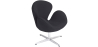 Buy Armchair with armrests - Fabric upholstery - Svinia Black 13662 at MyFaktory