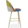 Buy Patchwork Upholstered Stool - Scandinavian Style - 66cm - Bennett  Multicolour 61293 home delivery