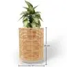 Buy Round Floor Planter - Boho Style - 56 CM - Waral Natural 61238 in the Europe