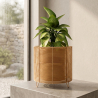 Buy Round floor planter boho - 28 cm - Waral Natural 61239 - in the EU