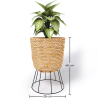 Buy Round Floor Planter - Boho Style - 46 CM - Pert Natural 61241 in the Europe
