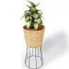 Buy Round Floor Planter - Boho Style - 65 CM - Pert Natural 61242 - prices