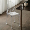 Buy Transparent Dining Chair - Victoire  Transparent 16458 in the Europe