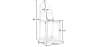 Buy Dining chair Victoire Design Transparent Transparent 16458 with a guarantee