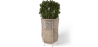 Buy Round Floor Planter - Boho Style - Gremah Natural 61246 - prices