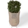 Buy Round Floor Planter - Boho Style - Gremah Natural 61246 - prices