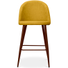 Buy Fabric Upholstered Stool - Scandinavian Design - 66cm- Bennett Yellow 61284 - in the EU