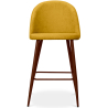 Buy Fabric Upholstered Stool - Scandinavian Design - 63cm - Bennett Yellow 61284 - in the EU
