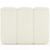Buy Straight Module Sofa - Upholstered in Bouclé Fabric - Barkleyn White 61249 with a guarantee